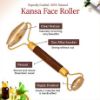 Picture of Farmacy Herbal Kansa Facial Massage Roller – Skin Tightening & Detoxifying Tool